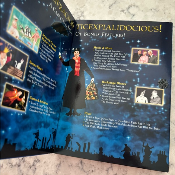 New 4 Kids DVDs Mary Poppins Bambi Sleeping Beauty Charlotte’s Web - Picture 3 of 10